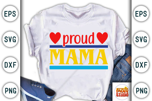 Autism Proud Mama Graphics for T-Shirt Designs
