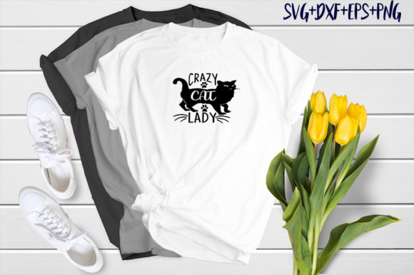 Cat Design Crazy Cat Lady Graphics & T-Shirt Designs Review