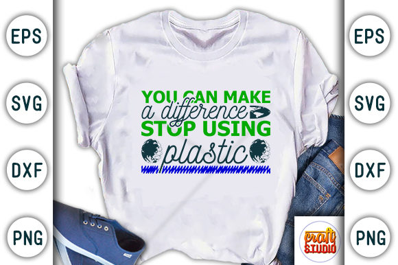 Earth Day SVG: You Can Make a Difference in Every Stitch