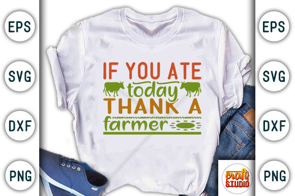 Farm House SVG Design: If You Ate Today Review